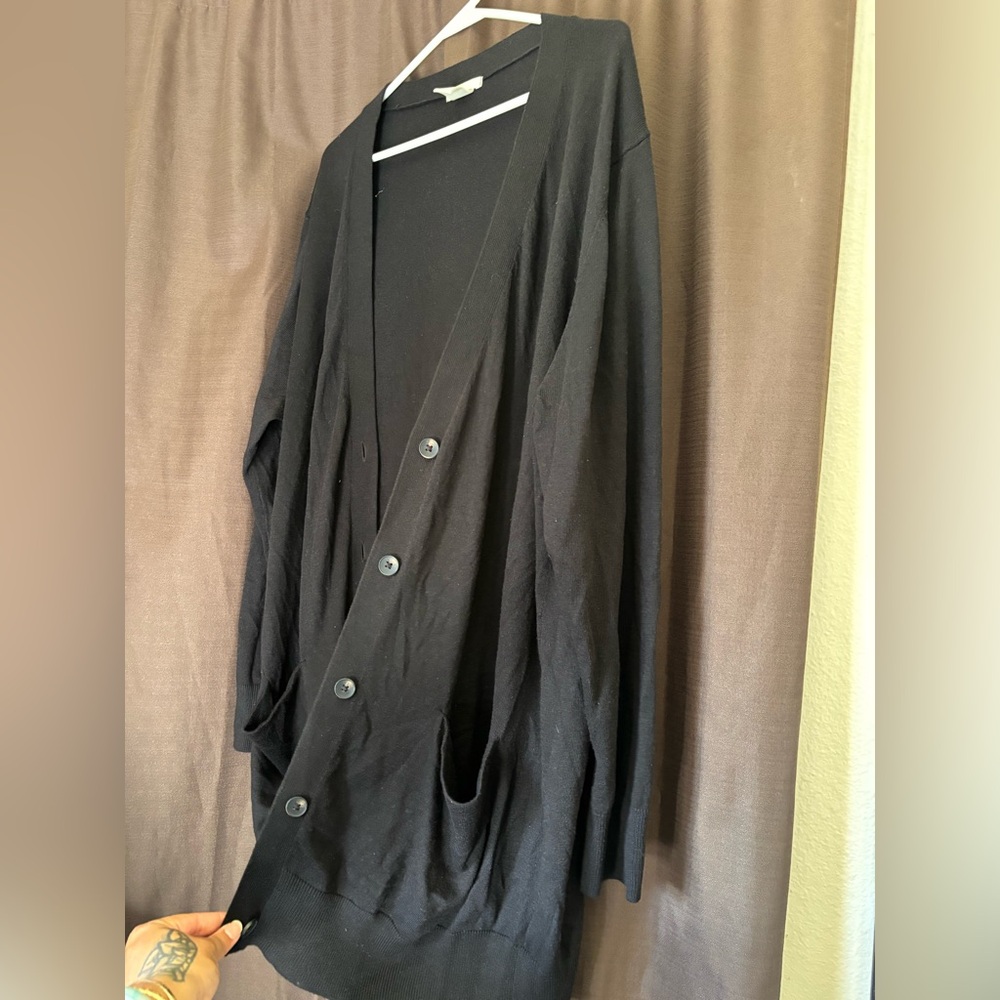 H&M Black Women's Cardigan Sweater